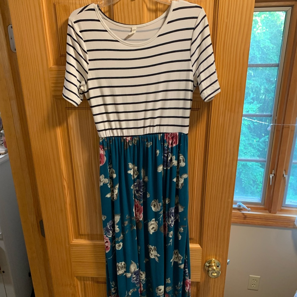 PinkBlush Maternity Maxi Dress